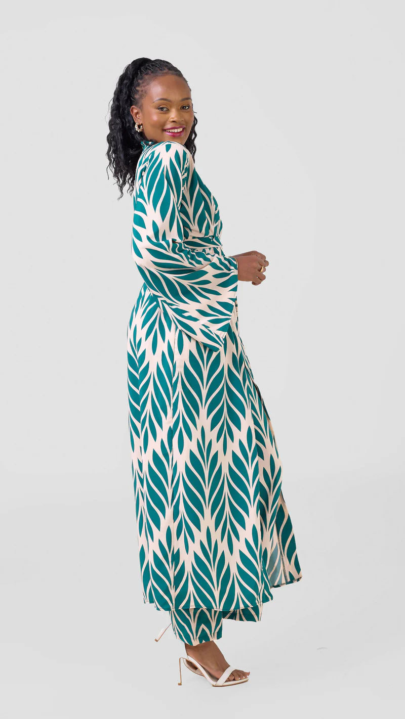 Springy Kimono Set - Blue