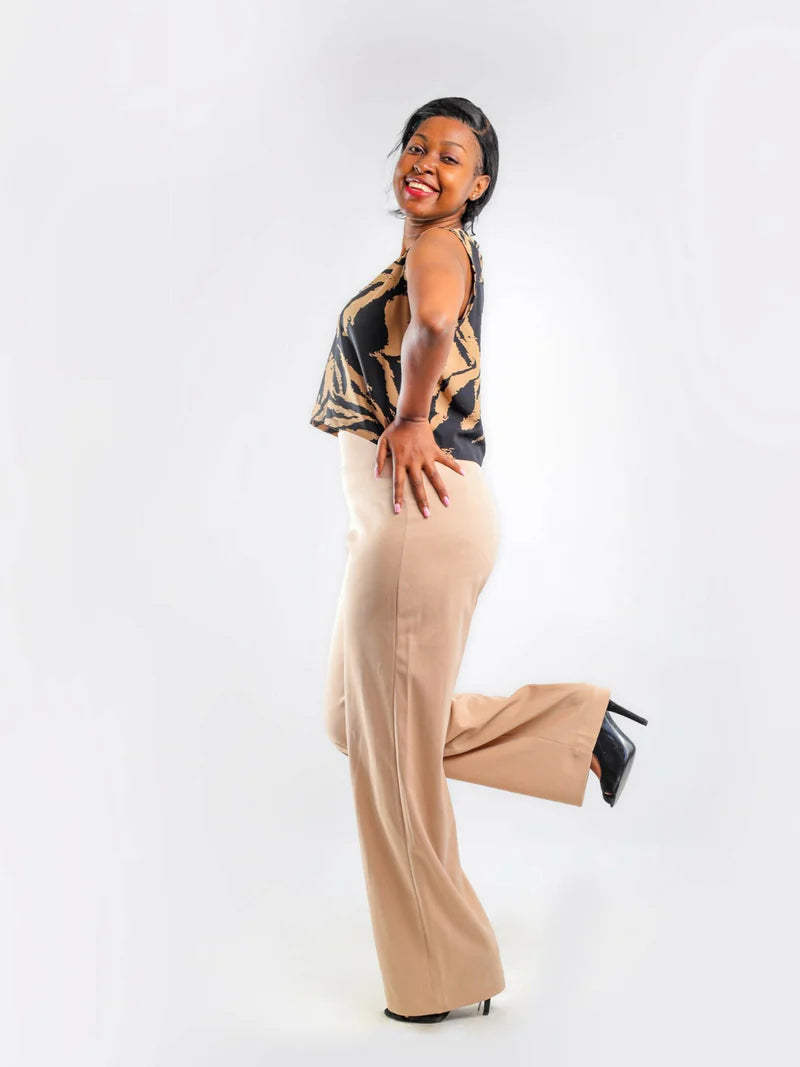 Bossy Official Slack Pant - Beige